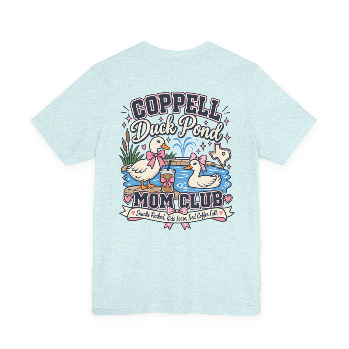 Coppell Duck Pond Mom Club Shirt | Coppell TX Mom Shirt | Funny Mom Life Tee | Womens Graphic T-Shirt
