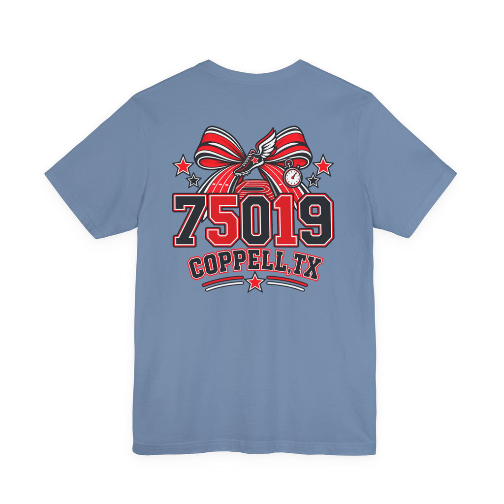 "75019 Coppell Cowboys" Track Tee