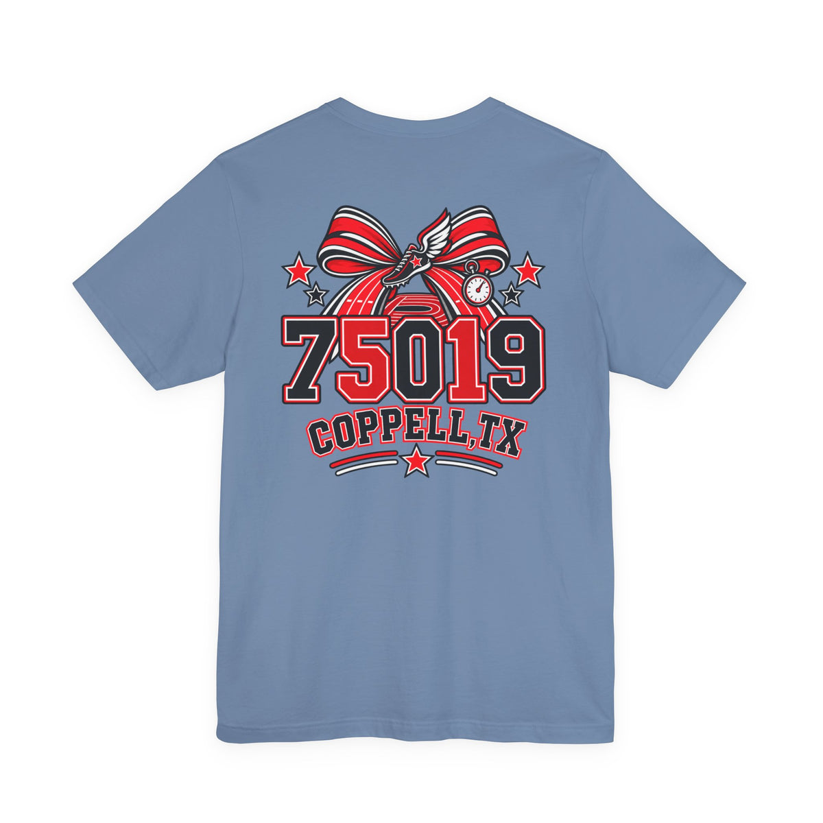 "75019 Coppell Cowboys" Track Tee