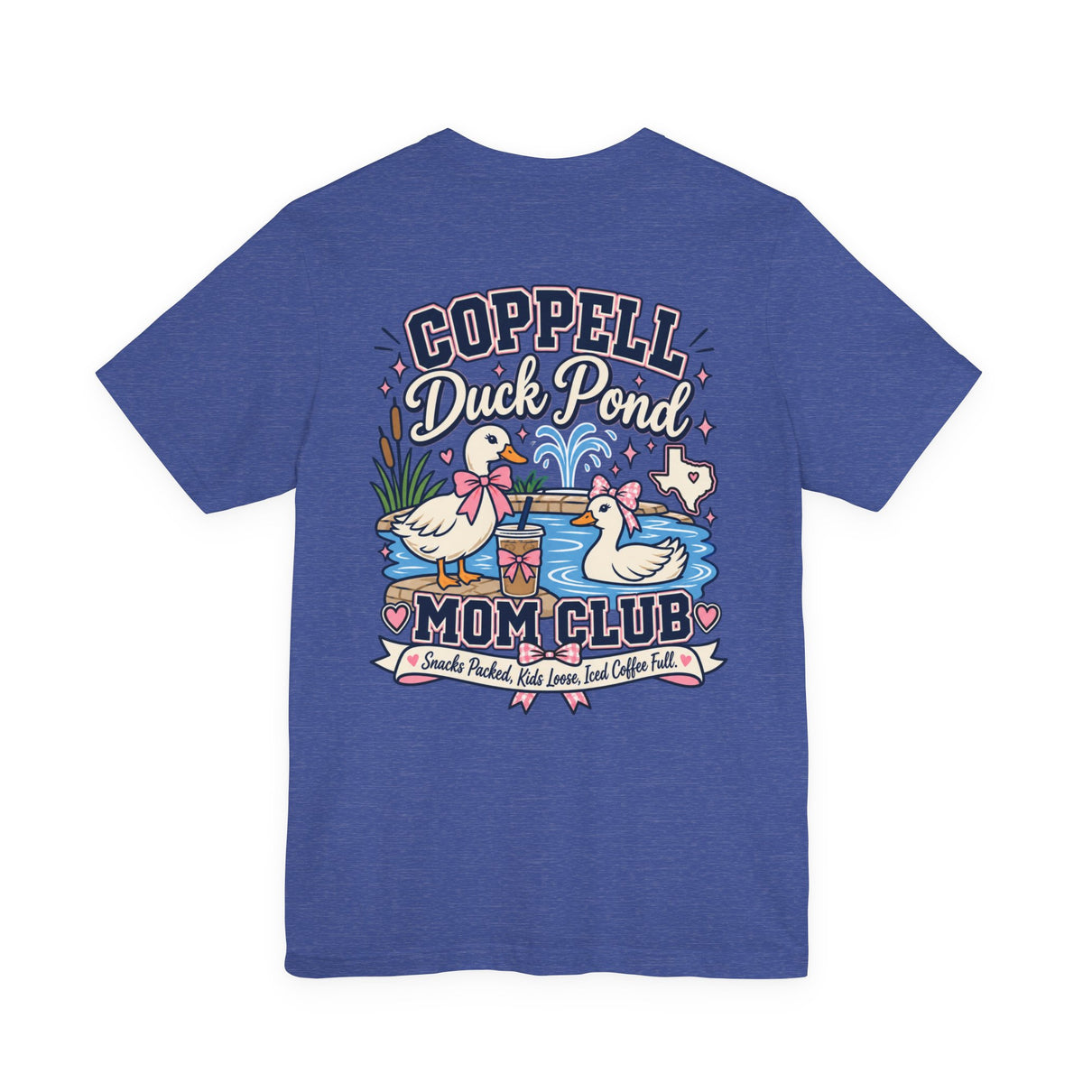 Coppell Duck Pond Mom Club Shirt | Coppell TX Mom Shirt | Funny Mom Life Tee | Womens Graphic T-Shirt