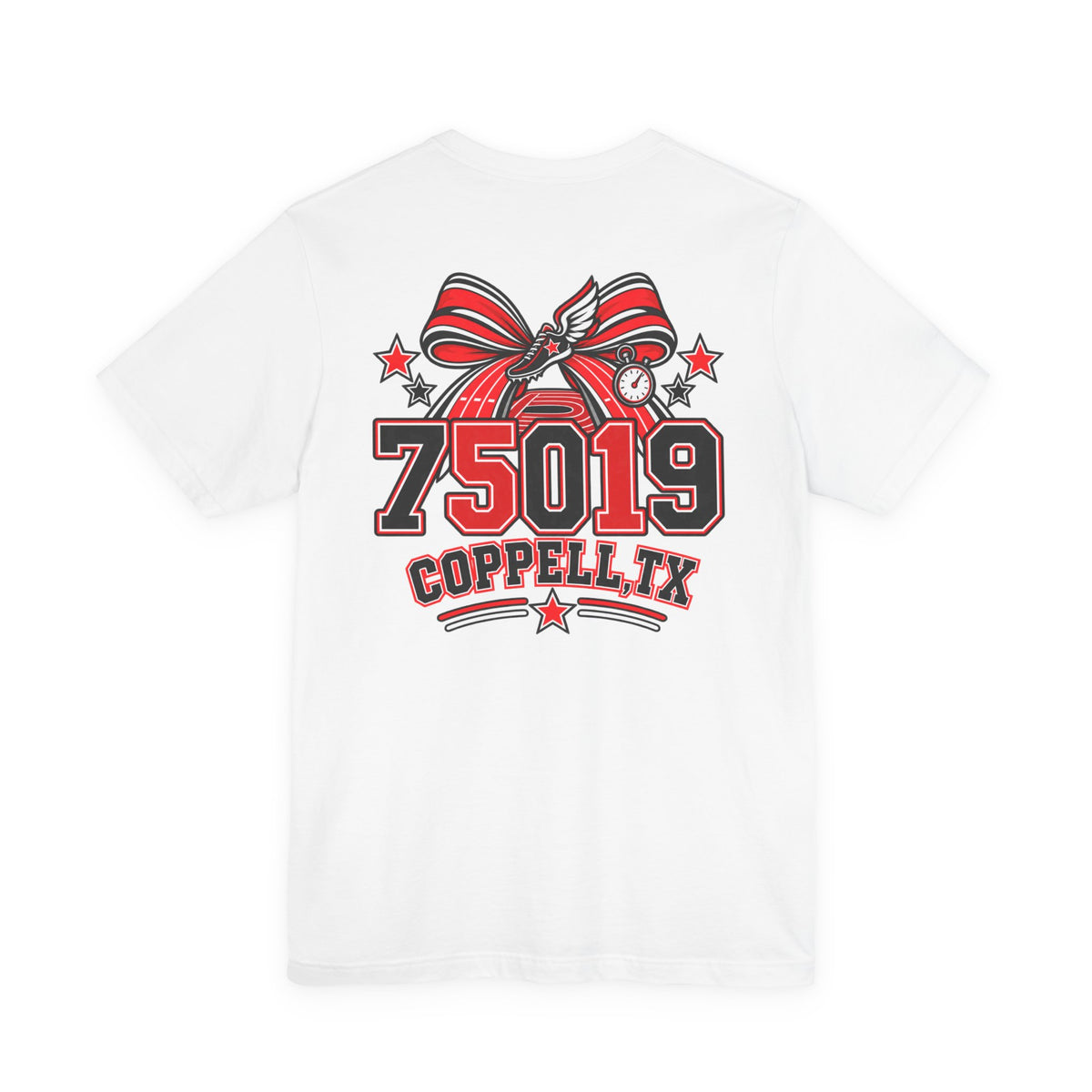 "75019 Coppell Cowboys" Track Tee