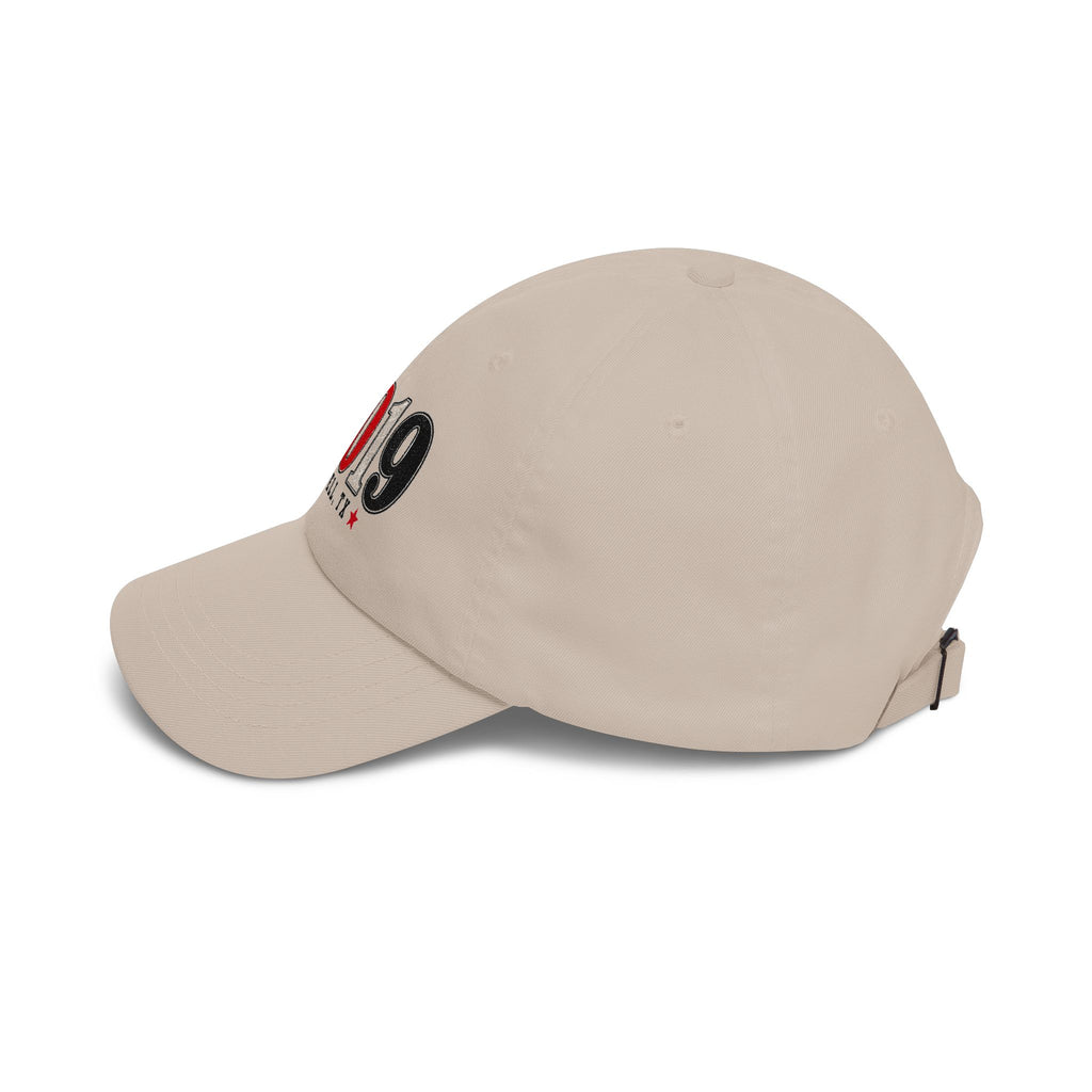 75019 Coppell TX Dad Hat | Varsity Zip Code Cap | Red Black White Baseball Cap | Coppell Texas Gift