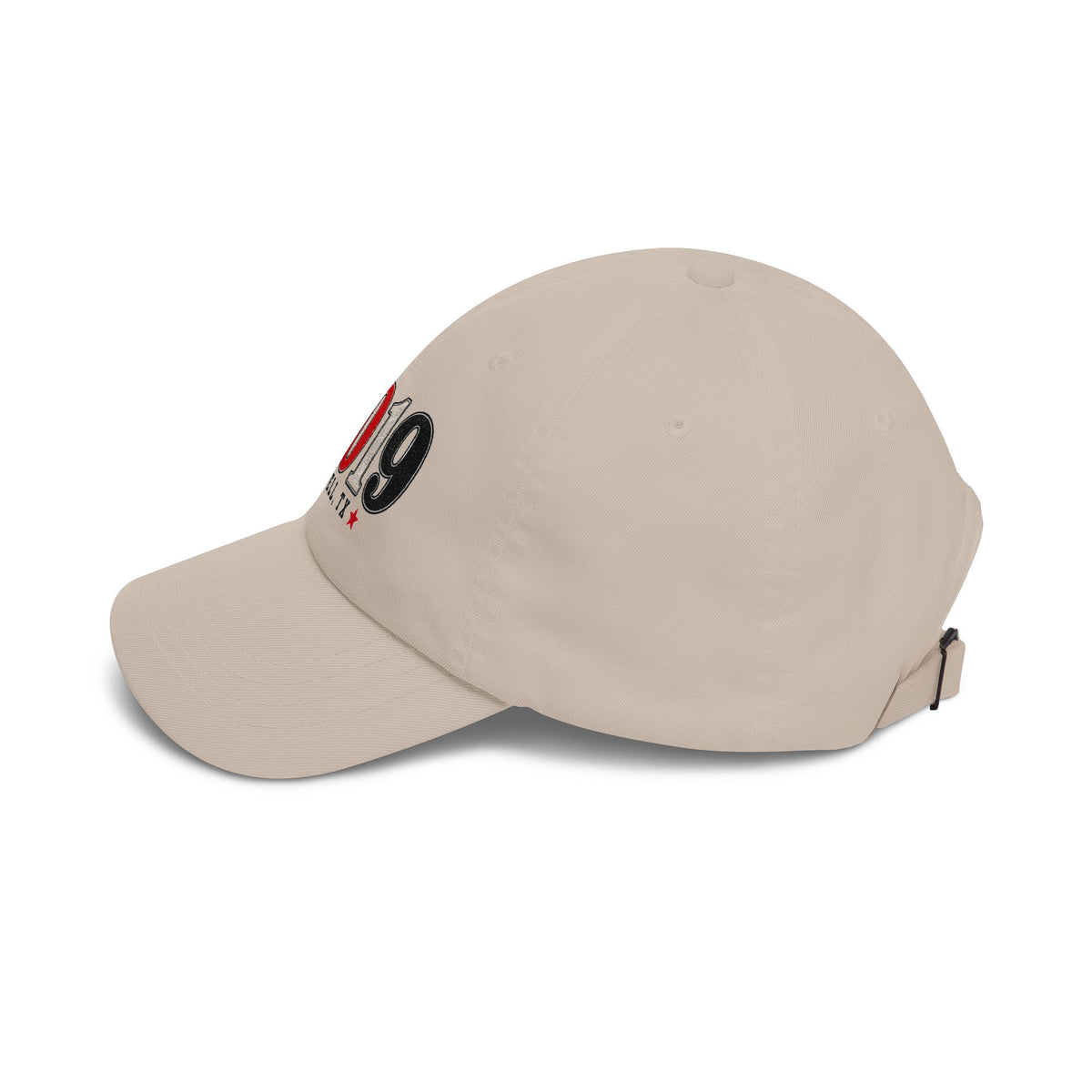 75019 Coppell TX Dad Hat | Varsity Zip Code Cap | Red Black White Baseball Cap | Coppell Texas Gift