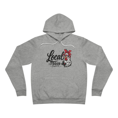 "Local 75019" Chicken Graphic Hoodie