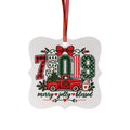 75019 Merry Jolly Blessed Ornament | Coppell TX Christmas Ornament | Aluminum Holiday Ornament | Coppell Texas Gift