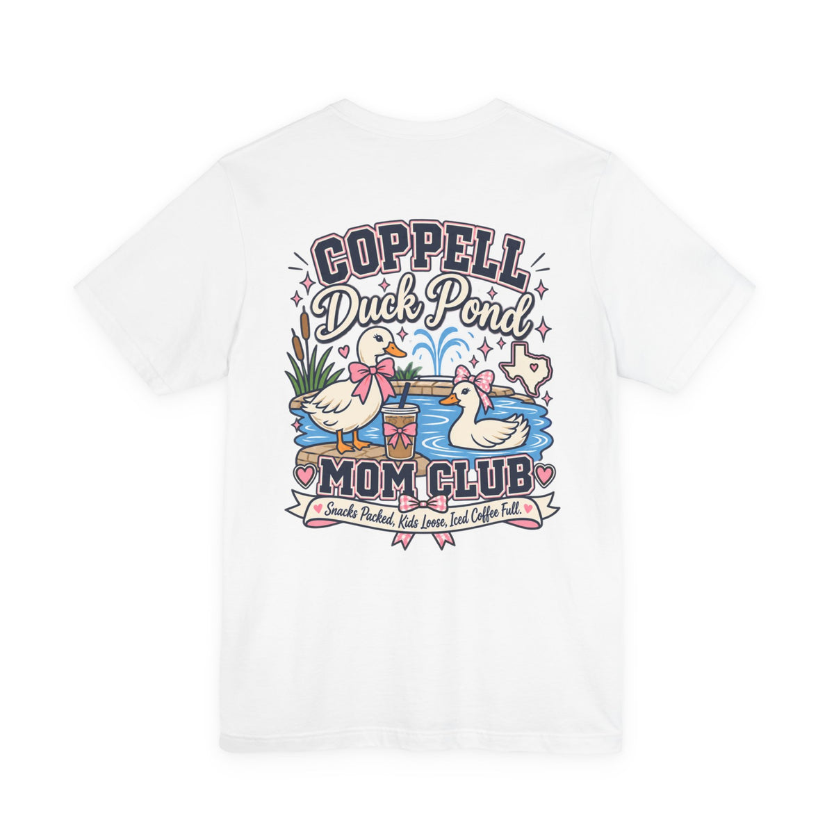 Coppell Duck Pond Mom Club Shirt | Coppell TX Mom Shirt | Funny Mom Life Tee | Womens Graphic T-Shirt