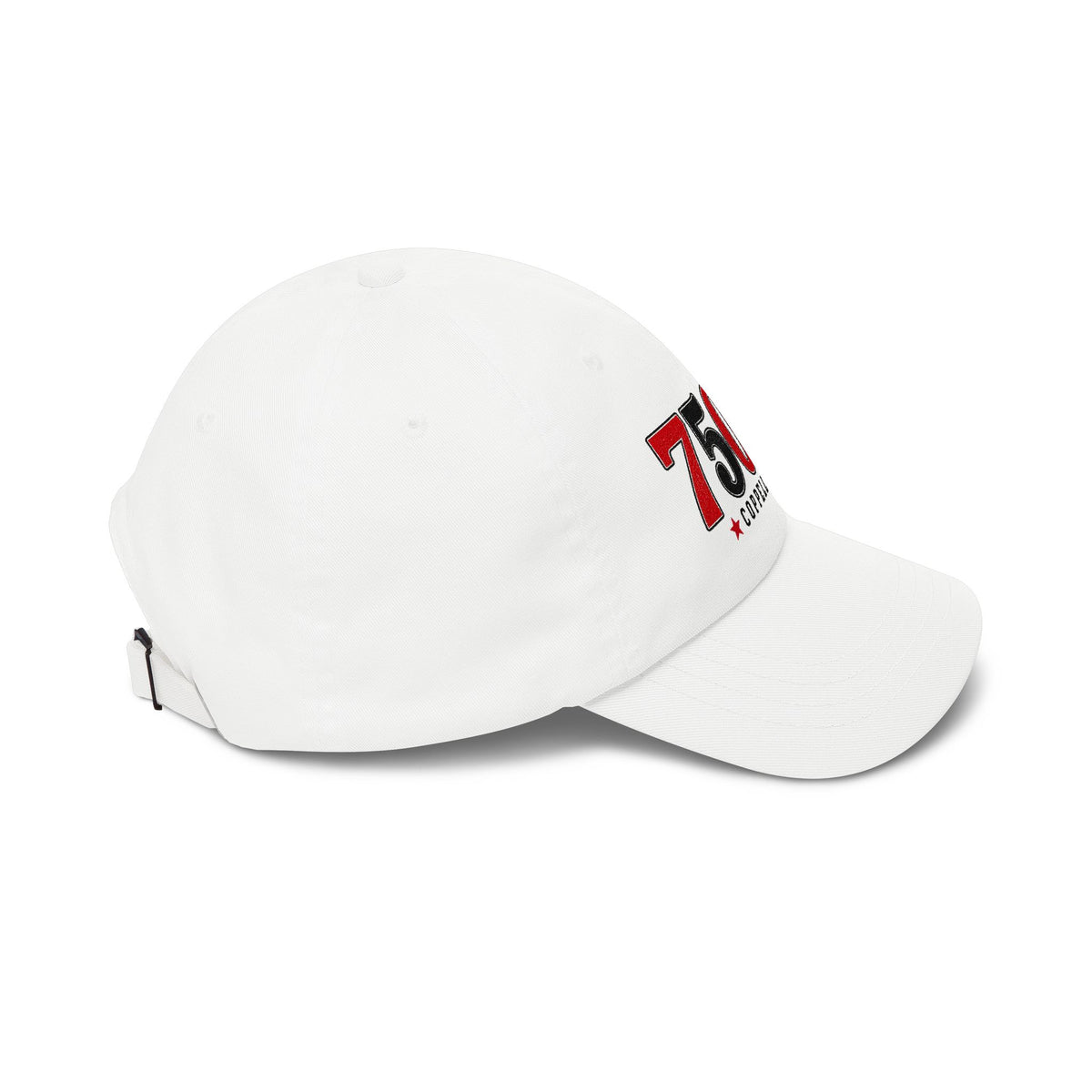 75019 Coppell TX Dad Hat | Varsity Zip Code Cap | Red Black White Baseball Cap | Coppell Texas Gift