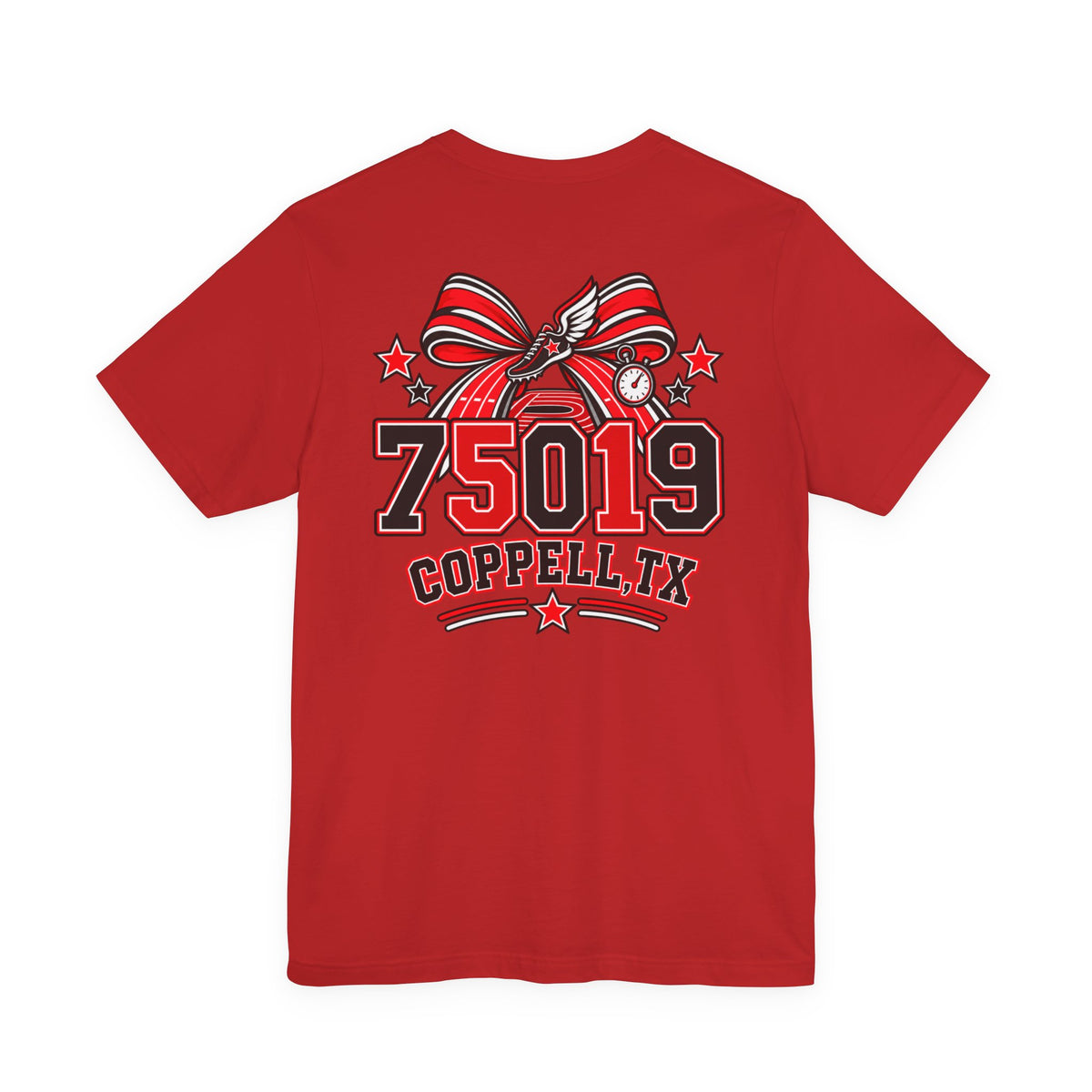 "75019 Coppell Cowboys" Track Tee