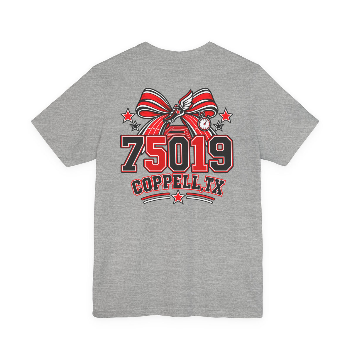 "75019 Coppell Cowboys" Track Tee